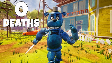 Completing Hello Neighbor with Bear5 without getting Caught