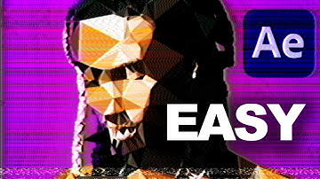 How to make this LOW POLY Triangle Trace OSAMASON Effect | After Effects Tutorial