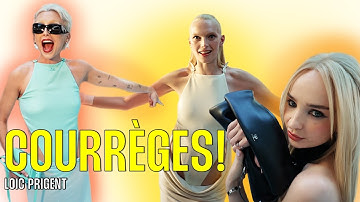 HEATWAVE AT COURREGES with Emma Chamberlain, Kim Petras, Alex Consani, Loli Bahia! By Loic Prigent