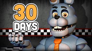 I Have One MONTH To Make A FNAF Game