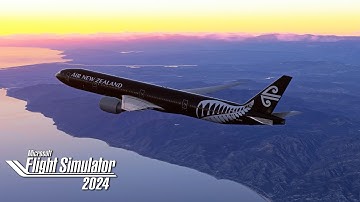 Flight Simulator 2024 + Boeing 777 | Los Angeles ✈ Auckland | RTX™ 4070 Ti Super