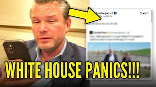 DRUNK Pete Hegseth CRASHES OUT as Trump FOLDS INSTANTLY