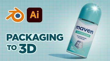 This is How I Create Realistic 3D Renders for Packaging Designs