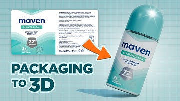 This is How I Create Realistic 3D Renders for Packaging Designs