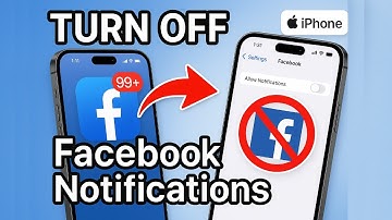 How To Turn OFF Facebook notifications on Iphone