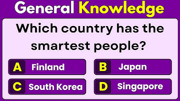 99% People Fail This Tricky Trivia Test — Will You Pass? | General Knowledge Quiz | GK Quiz