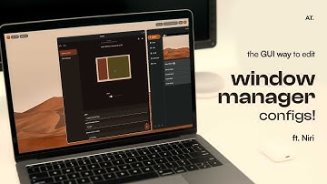 Niri is nu EENVOUDIG! Deze GUI-configuratie-editor verandert alles!