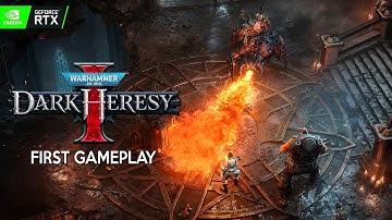WARHAMMER 40K DARK HERESY Exclusive Alpha Demo | New DARK TACTICAL RPG with Investigation System