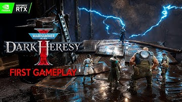 WARHAMMER 40K DARK HERESY Exclusive Alpha Demo | New DARK TACTICAL RPG with Investigation System