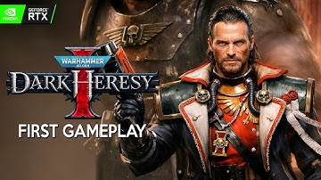 WARHAMMER 40K DARK HERESY Exclusive Alpha Demo | New DARK TACTICAL RPG with Investigation System