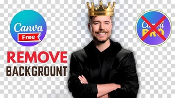 3 Minute Hack: how to REMOVE background In CANVA Free (without PRO)!