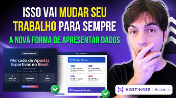 Como Usar a IA para CRIAR RELATÓRIOS de Análise de Dados MODERNOS e INTERATIVOS (Guia Completo)