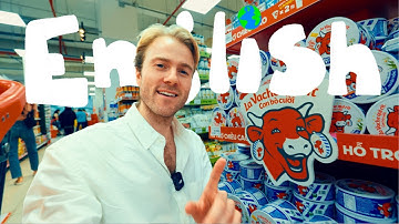 The BEST way to learn English 🍎 Comprehensible Input in the Supermarket 🛒