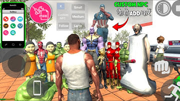 HOW TO USED CUSTOM NPC FEATURES in indian Bike Driving 3d New Update 🔥|| Car Save Cheat Code 🤑| 