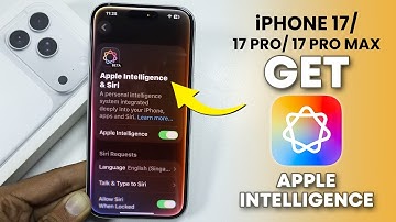 iPhone 17/17 Pro/Pro Max: How to Enable Apple Intelligence