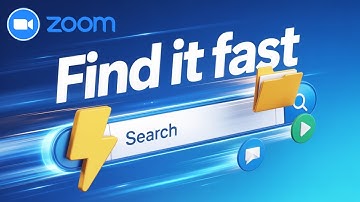 How to Search in Zoom (Find Chats, Contacts & Messages Fast)