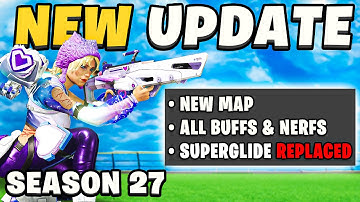 All Season 27 Changes & Early Patch Notes (Huge Season + Movement Nerf)