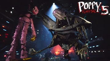 Poppy Playtime: Chapter 5 - Kissy Missy Gets TRAPPED by REAL Doctor (Lemon Squad Gameplay 41)