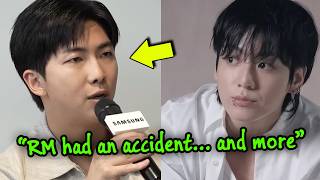 RM had an accident, Protest at HYBE, V’s confession and more BTS news