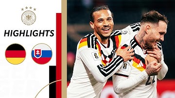 Sané Shines, As Germany DOMINATES! | Germany vs. Slovakia 6-0 | Highlights – World Cup Qualifiers