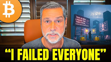 “This Is Why I Failed You This Cycle” - Raoul Pal’s GLOOMY Crypto Market Update