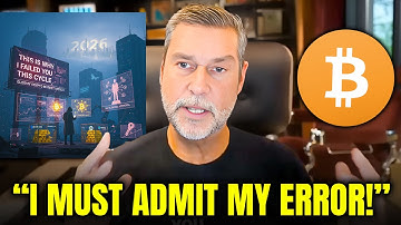 “This Is Why I Failed You This Cycle” - Raoul Pal’s GLOOMY Crypto Market Update