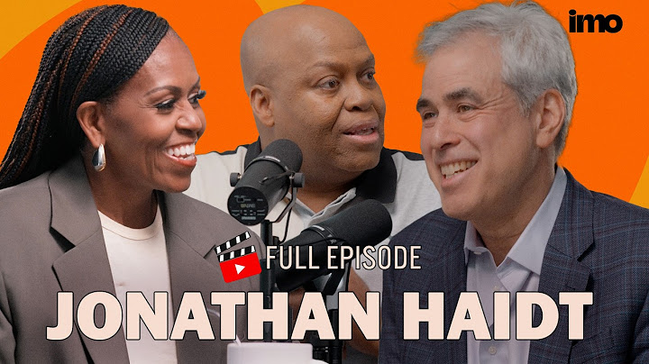 JONATHAN HAIDT on the Impact of Social Media on Kids and Why It's Healthy to Challenge Them | IMO
