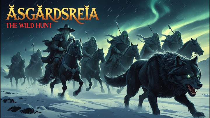 Åsgårdsreia: The WILD HUNT Explained | Norse Mythology