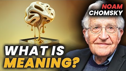 Noam Chomsky: Mind Body Problem & Mathematical Realism