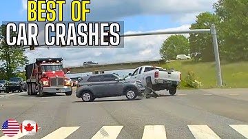 Best of Car Crashes Compilation | USA & Canada - 46