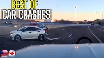 Best of Car Crashes Compilation | USA & Canada - 46