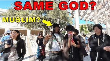 Do Muslims and Christians Have the Same God? UTSA Campus Debate | Kerrigan Skelly