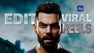 How to Make Viral Motion Graphics FT. Virat Kohli - After Effects Tutorial