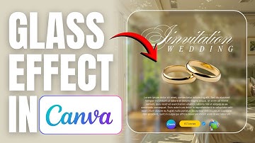 How to Make a Glass Effect in Canva (Easy Beginner Tutorial 2025)
