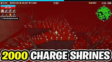 How 2000 Charge Shrines Break Megabonk (modded)