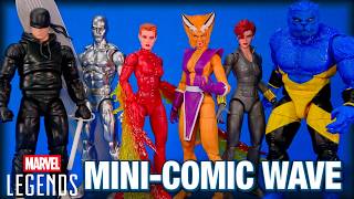 Marvel Legends Comic Wave X-Men X-Force Excalibur Daredevil Black Widow Silver Surfer Overview!