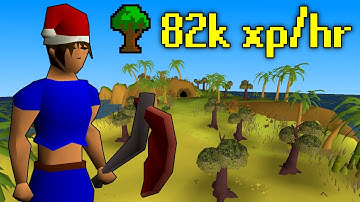 This new AFK Woodcutting method is better than Redwoods (GIM #278)