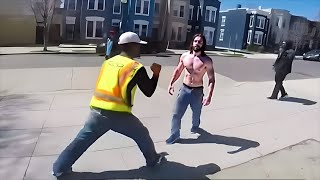When Pro Fighters Fight Back Hard!
