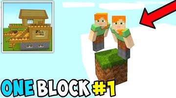 Craft Box Game Tree One Block With New Island 🤯 Multiplayer Survival Series Part 1
