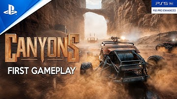 CANYONS First Gameplay Reveal | EXCLUSIVE PS5 Dieselpunk Co-op Shooter like Mad Max and Fallout