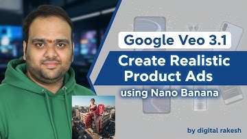 Create Realistic Product Ads with Google Gemini Nano Banana + Veo  | Full AI Ad Making Tutorial