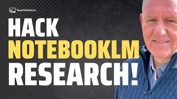 Ik gaf NotebookLM één idee... het bouwde de hele cursusopzet op