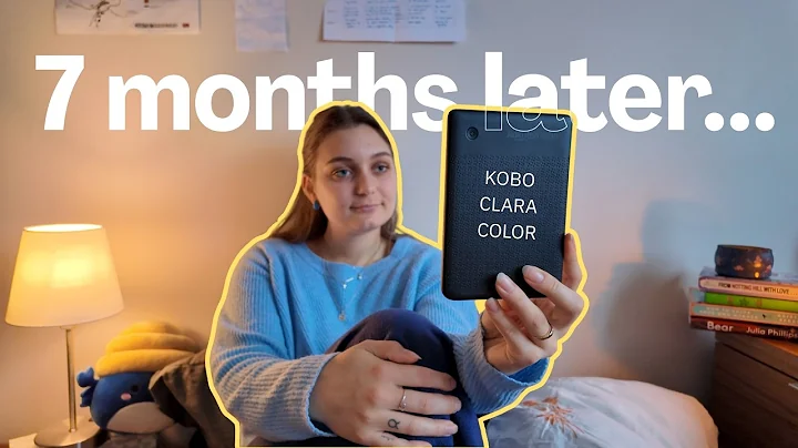 KOBO Clara Colour review after 7 months | honest pros & cons