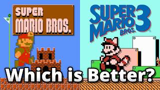 Comparing Super Mario Bros NES Games! (Which is the better game?)