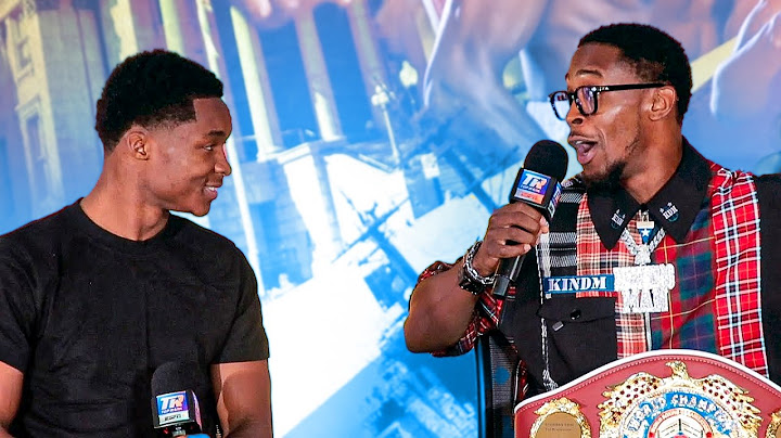Keyshawn Davis PUNKS Abdullah Mason to his face in verbal confrontation over future fight!