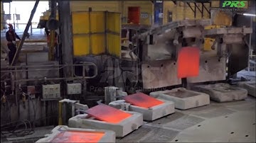 Full Process of Anode Casting Machine| Automatic Copper Anode Casting Line