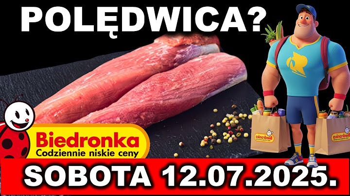 BIEDRONKA sprzedaje tanie mięso w promocji w sobotę 12.07.2025.
