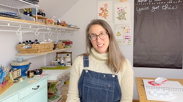 Making Watercolor Pans from Tubes, Testing Granulating Colors and a Fun Exercise