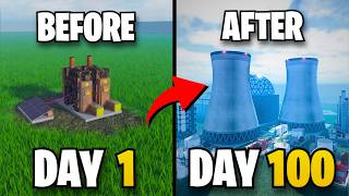 I Survived 100 DAYS In The HARDEST Roblox Tycoon..