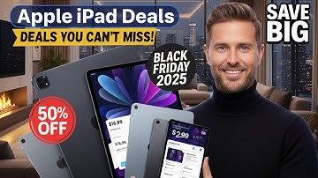 Best Black Friday & Cyber Monday 2025 Apple iPad Deals – iPad Pro M4, Air, Mini & More! #apple